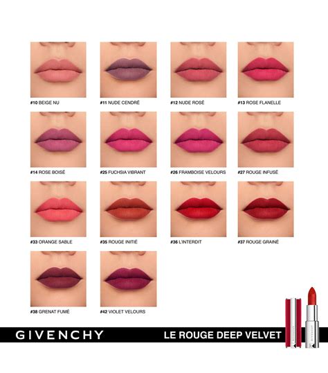 rouge ultimate givenchy|givenchy le rouge deep velvet.